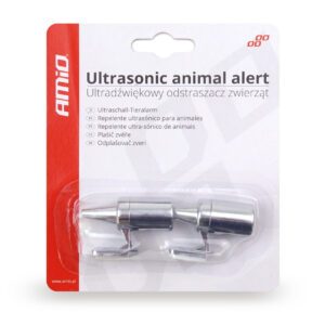 AVX-AM02454 Fluier cu ultrasunete pentru indepartarea animalelor ULTRASONIC Repeller Chrome