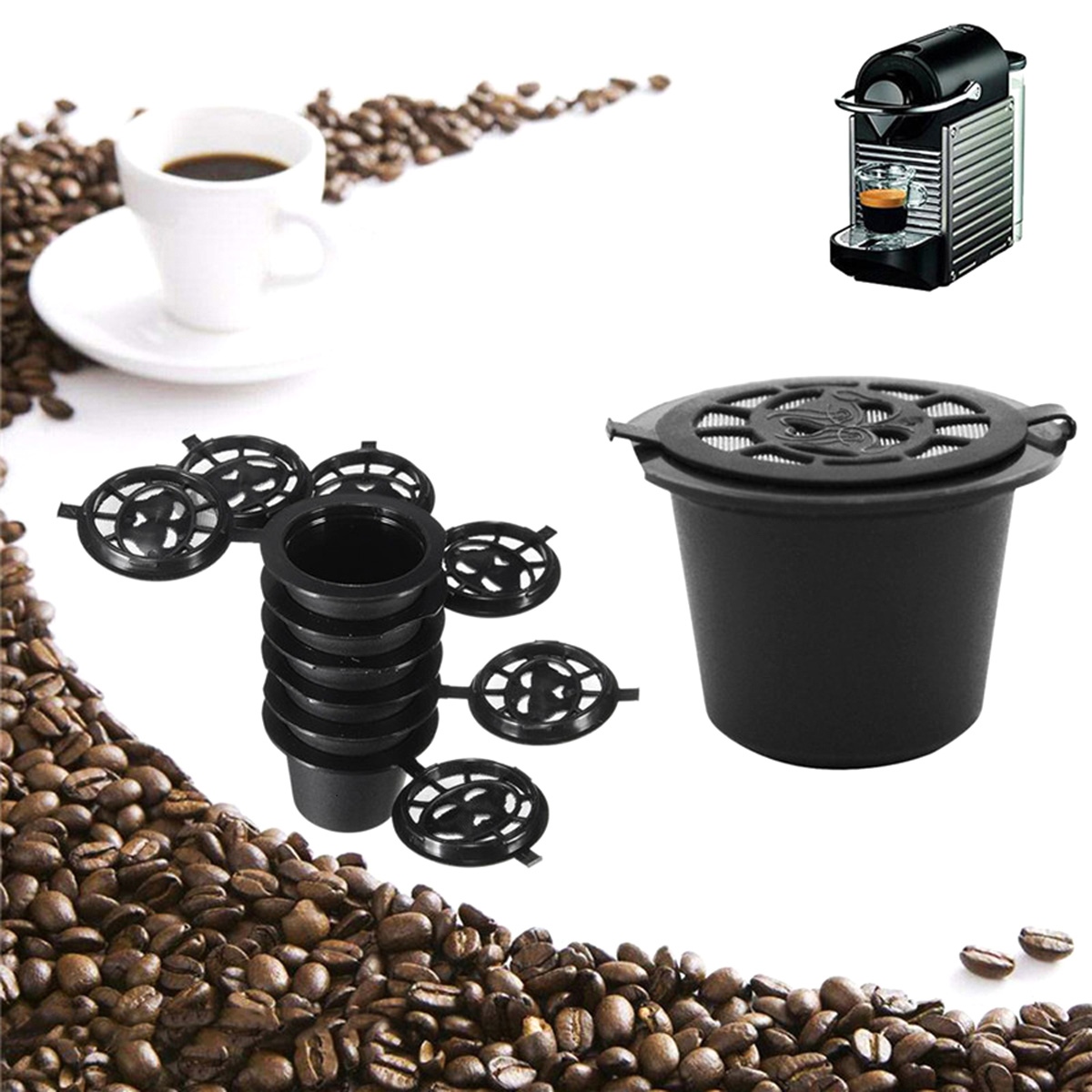 AG514C_ag514c_07.jpg AVX-AG514C Set 5 capsule reutilizabile pentru Aparatele de Cafea Nespresso (Espressoare Nespresso)