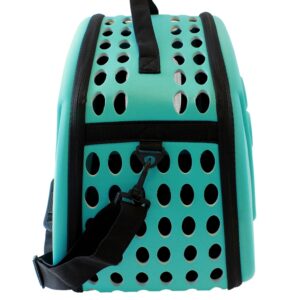 AVX-AG644J Geanta de transport pentru caine sau pisica culoare Turcoaz marime XXL AG644J