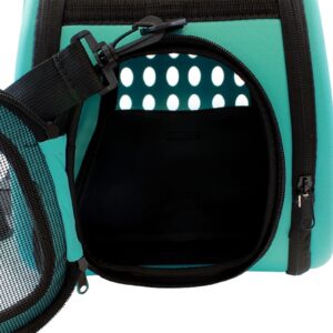 AVX-AG644J Geanta de transport pentru caine sau pisica culoare Turcoaz marime XXL AG644J