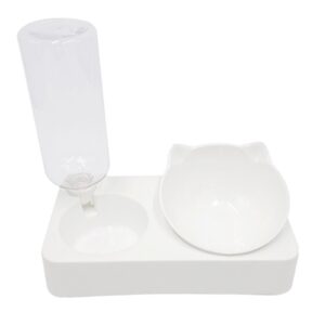 AVX-AG684A Vas pentru alimente cu distribuitor apa pentru pisici, 2in1 AG684A