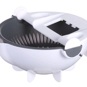 AVX-AG693 Taietor de legume rotativ, multifuncțional, 3 functii, 5 lame inlocuibile