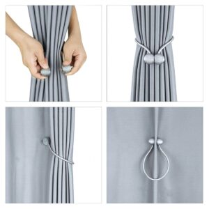 AVX-AG701C Bratara magnetica de prindere perdele/draperii, model GOLDEN BALLS