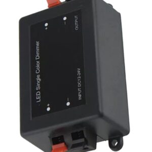 Dimmer / comutator wireless pentru Banda LED cu Telecomanda, 12V - 24V AVX-AG752B Dimmer / comutator wireless pentru Banda LED cu Telecomanda, 12V - 24V