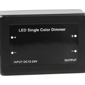 Dimmer / comutator wireless pentru Banda LED cu Telecomanda, 12V - 24V AVX-AG752B Dimmer / comutator wireless pentru Banda LED cu Telecomanda, 12V - 24V