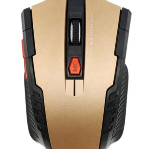 Mouse Optic Gaming Wireless, 1600 DPI, culoare Gold AVX-AK303A Mouse Optic Gaming Wireless, 1600 DPI, culoare Gold