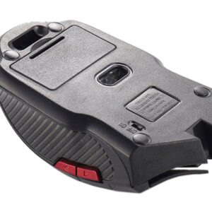 AVX-AK303C Mouse Optic Gaming Wireless, 1600 DPI, culoare Rosu