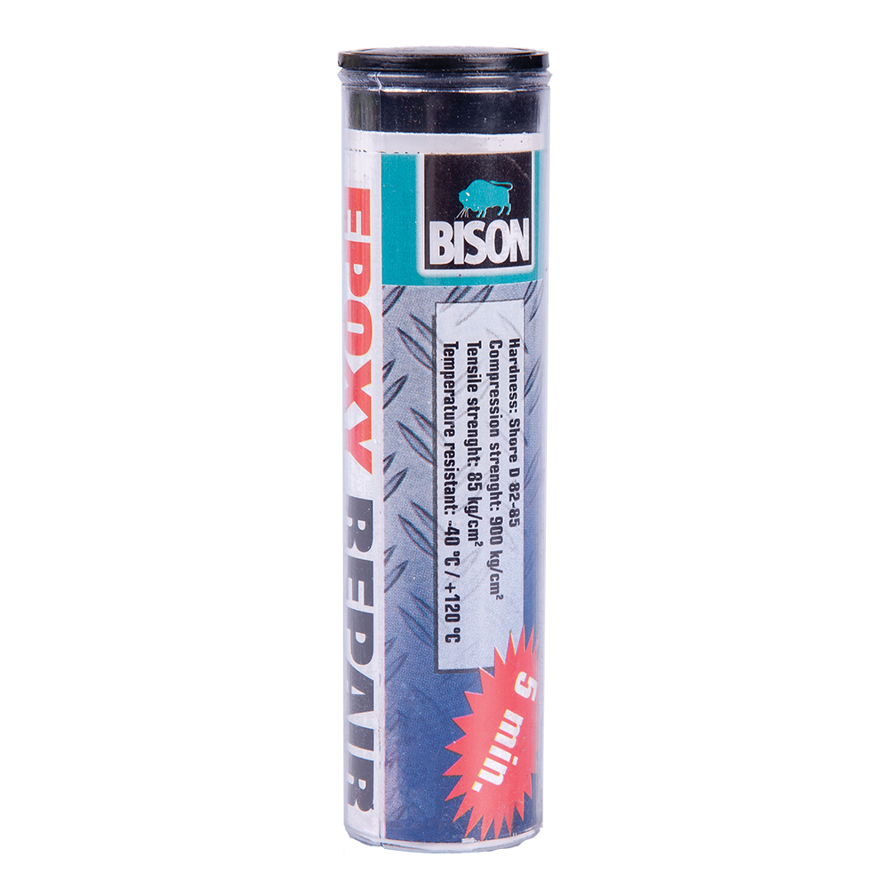 bison-epoxy.png AVX-5203019 Chit epoxidic bicomponent stick Bison Epoxy Repair 5 min. 56 g