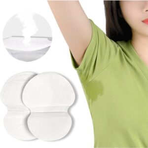 5 x Seturi tampoane anti-transpiratie, culoare Alba