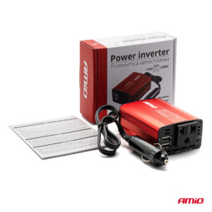 AVX-AM02468 Convertor de tensiune 12V -> 230V, 150W/300W, 2 x USB 5V