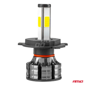 AVX-AM02843 Instalatie LED COB 2Side AMiO, compatibil H4, destinat competitiilor auto sau off-road
