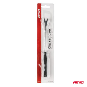 AVX-AM03133 Unealta extractoare pentru cleme tapiterie, clipsuri, saibe, nituri, stifturi, maner din plastic, lungime totala 20,5 cm