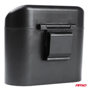 AVX-AM03235 Cos de gunoi suplimentar pentru autoturisme, dimensiuni 17 x 9 x 9 cm, culoare Neagra