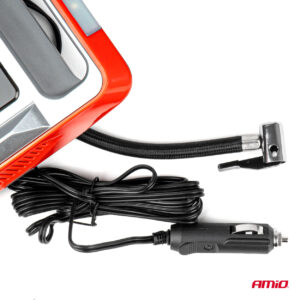 AVX-AM03268 Compresor Auto Digital cu display LCD si lampa LED cu functie de iluminare si pulsare, alimentare 12V, AVX-AM03268