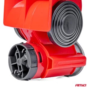 AVX-AM03619 Claxon Bitonal Profesional cu compresor incorporat, model "Extra Loud" pana la 118 dB, tensiune alimentare 12V