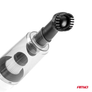 AVX-AM03691 Aspirator Auto PREMIUM, fara sac, cu filtru HEPA, alimentare 12V, putere 60W, vacuum 5kPa