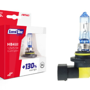 Set becuri cu halogen HB4 12V 51W LumiTec LIMITED + 130% DUO BOX