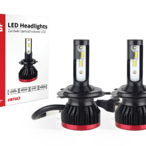 Becuri auto LED BF Series AMiO compatibil H4, destinat competitiilor auto sau off-road