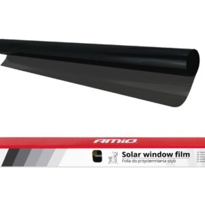 AVX-AM01657 Folie fumurie pentru geamuri Super Dark Black 0.75 x 3m (5%)