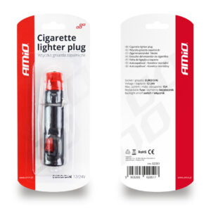 AVX-AM02051 Fisa bricheta cu comutator EURO / DIN 12 / 24V