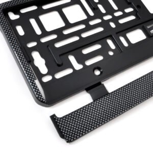 Suport numar inmatriculare finisaj carbon