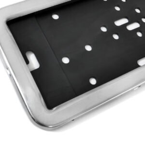 Suport numar inmatriculare din INOX, LPF 001