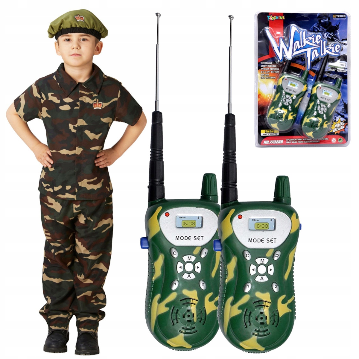 32dbbcde42c59bae1e493a28db1b.jpg AVX-AG490A Kit emisie - receptie "Walkie Talkie" CAMO, raza de maxim 100m