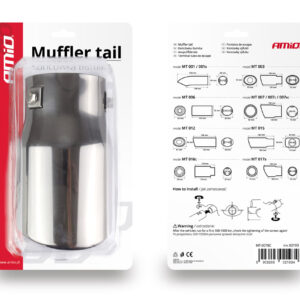 AVX-AM02193 Ornament toba esapament din otel inoxidabil MT 007BC - FUMURIU