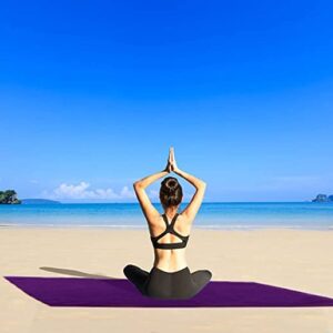 AVX-BQ8B Prosop din microfibra super absorbant cu uscare rapida, 100 x 50 cm, culoare Violet