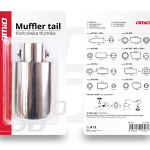 AVX-AM01303 Ornament toba esapament din otel inoxidabil MT 003