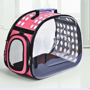 Geanta de Transport pentru Caine sau Pisica culoare Roz marime XXL AG644R