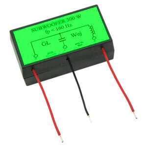 Filtru Subwoofer, crossover, 300W / 4 - 8 Ohm