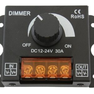 AVX-AG132C Dimmer LED cu reglaj manual, 12V - 24V, 360W - 720W, 30A