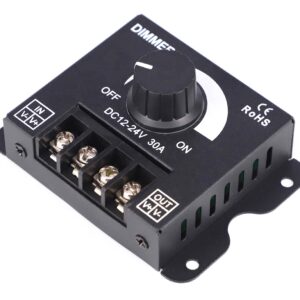 AVX-AG132C Dimmer LED cu reglaj manual, 12V - 24V, 360W - 720W, 30A