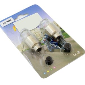 AVX-AG190C Set 2 buc. Capace Valva cu LED RGB, senzor de lumina si miscare