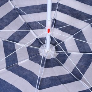 AVX-AG228 Umbrela de Plaja sau Gradina, in doua culori, model XL cu deschidere de pana la 160 cm