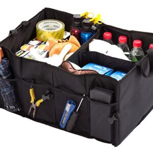 AVX-AG403 Organizator portbagaj auto cu 9 buzunare, 55 x 38 x 26cm, culoare neagra
