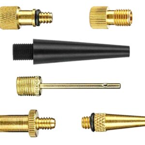 AVX-AG414C Set 24 piese, diuze, adaptoare si ace pentru pompa sau compresor, AVX-AG414C