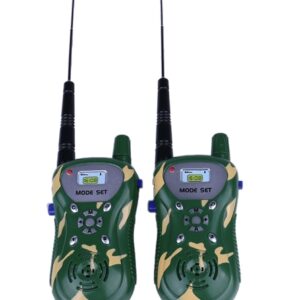 Kit emisie - receptie "Walkie Talkie" CAMO, raza de maxim 100m AVX-AG490A Kit emisie - receptie "Walkie Talkie" CAMO, raza de maxim 100m