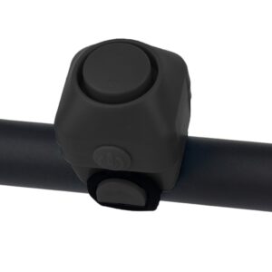 AVX-AG496 Sonerie electrica pentru biciclete, trotinete, scutere, culoare neagra