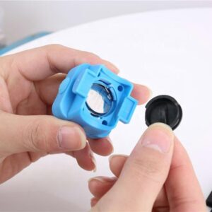 AVX-AG496 Sonerie electrica pentru biciclete, trotinete, scutere, culoare neagra