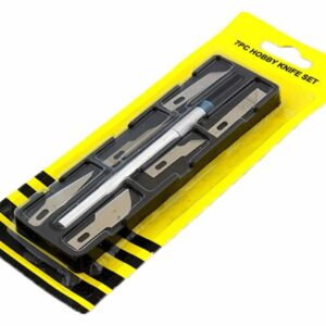 AVX-AG607A Set 6 buc. cutter + diverse lame de schimb pentru folie autocolant, AVX-AG607A