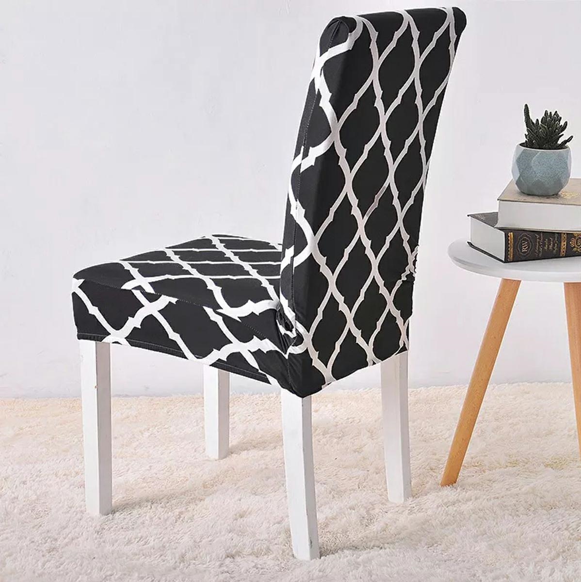 AG863_ag863_05.jpg AVX-AG863 Husa universala pentru scaune clasice, model ROMB, culoare NEGRU + ALB