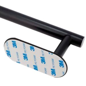 Suport confortabil din oțel pentru prosop, lungime 40 cm, culoare Neagra AVX-AG945A Suport confortabil din oțel pentru prosop, lungime 40 cm, culoare Neagra