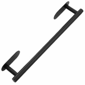 Suport confortabil din oțel pentru prosop, lungime 40 cm, culoare Neagra AVX-AG945A Suport confortabil din oțel pentru prosop, lungime 40 cm, culoare Neagra