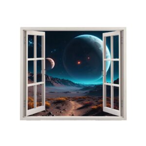 AVX-AW32 Folie imprimata color pentru decor perete locuinta, dimensiune 125 x 110cm, model: VIEW TO HAVEN 32