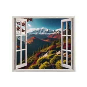 AVX-AW34 Folie imprimata color pentru decor perete locuinta, dimensiune 125 x 110cm, model: VIEW TO HAVEN 34