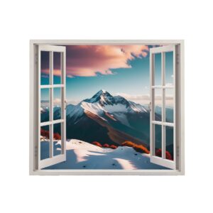 AVX-AW36 Folie imprimata color pentru decor perete locuinta, dimensiune 125 x 110cm, model: VIEW TO HAVEN 36