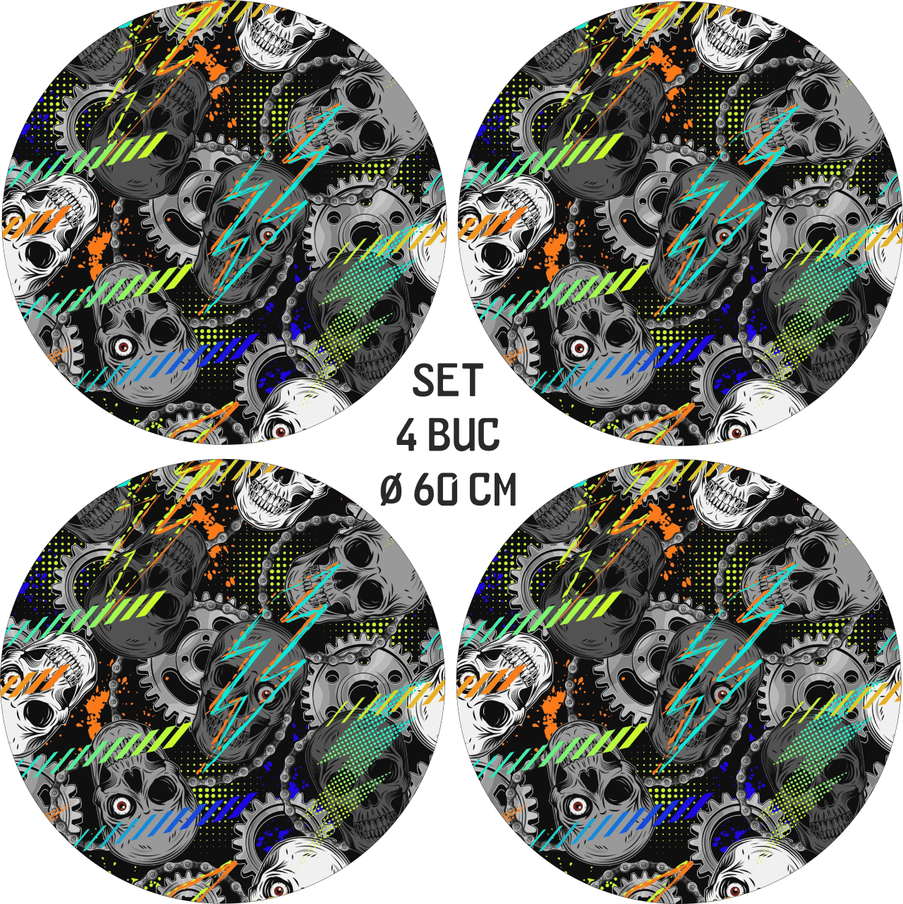 FOLII-JANTE-20C-1.png AVX-FJT-20 Set 4 Folii Imprimate Outdoor cu EcoSolvent, autoadezive, pentru decorarea jantelor auto, dimetru 60 cm, model FJT-20