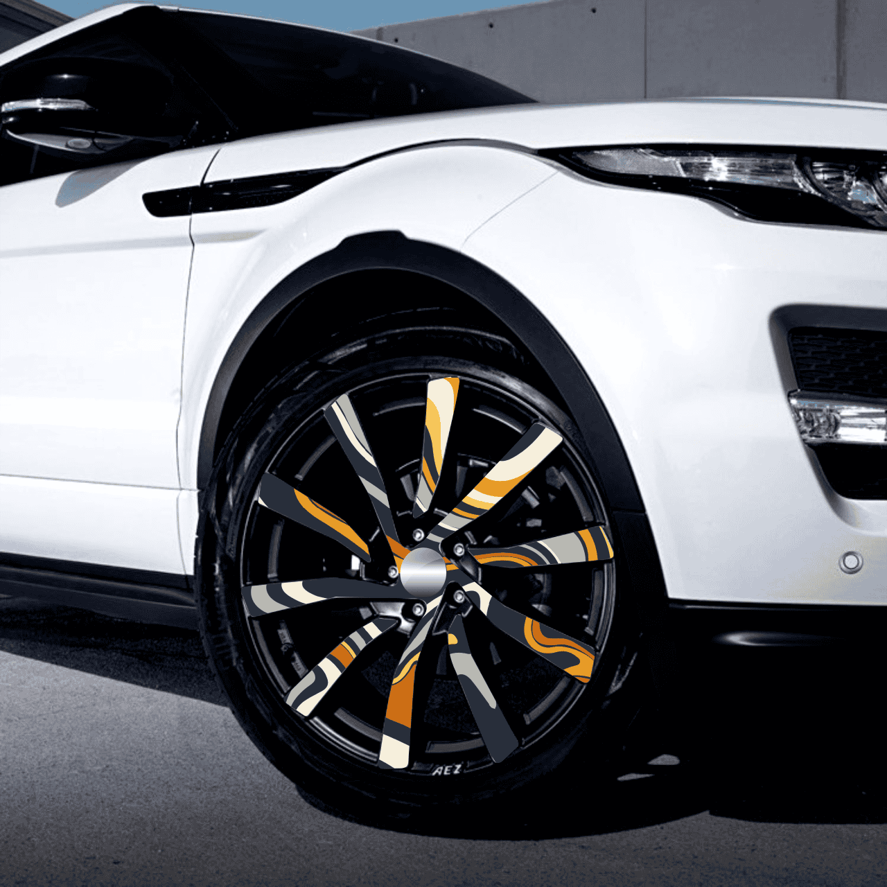 FOLII-JANTE-21-1.png AVX-FJT-21 Set 4 Folii Imprimate Outdoor cu EcoSolvent, autoadezive, pentru decorarea jantelor auto, dimetru 60 cm, model FJT-21
